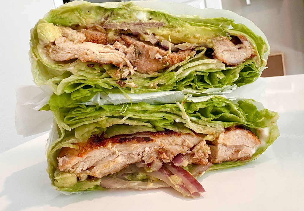 Lettuce Wrapped Chicken&nbsp;Sandwich